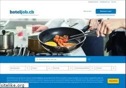 Sites similar to hoteljob.ch