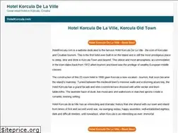 Sites similar to hotelkorcula.com