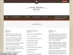 Sites similar to hotelkrishnapalacemahur.com