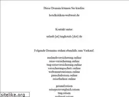 Sites similar to hotelkritiken-weltweit.de