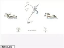 Sites similar to hotellasemilla.com