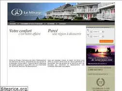 Sites similar to hotellemirageperce.com