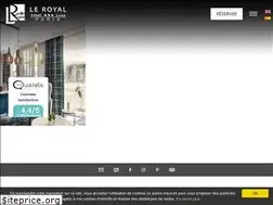 Sites similar to hotelleroyal.com