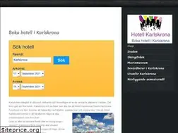 Sites similar to hotellkarlskrona.net