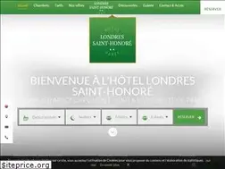 Sites similar to hotellondressthonore-paris.com