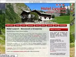 Sites similar to hotellysjoch.com