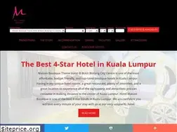 Sites similar to hotelmaison.com.my