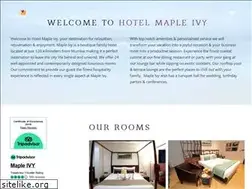 Sites similar to hotelmapleivy.com