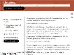 Sites similar to hotelmarcel.be