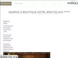 Sites similar to hotelmarrols.sk