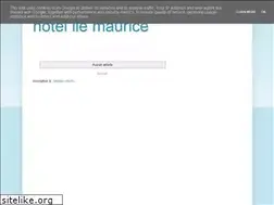Sites similar to hotelmaurice.blogspot.com