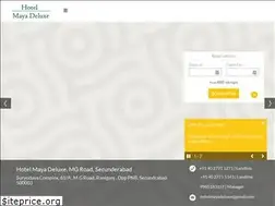 Sites similar to hotelmayadeluxe.in