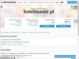 Sites similar to hotelmazur.pl