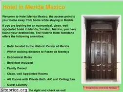 Sites similar to hotelmeridamexico.com