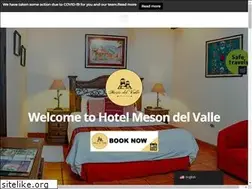 Sites similar to hotelmesondelvalle.com
