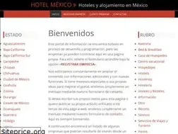 Sites similar to hotelmexico.org