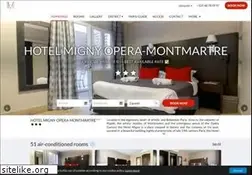 Sites similar to hotelmigny.com
