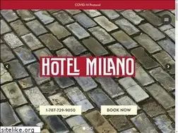 Sites similar to hotelmilanopr.com