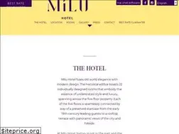 Sites similar to hotelmilu.com
