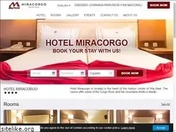 Sites similar to hotelmiracorgo.com