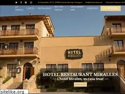 Sites similar to hotelmiralles.com