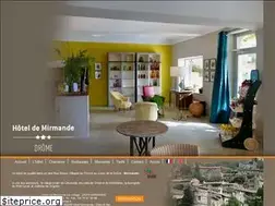 Sites similar to hotelmirmande.fr