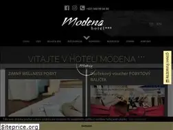 Sites similar to hotelmodena.sk