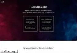 Sites similar to hotelmona.com