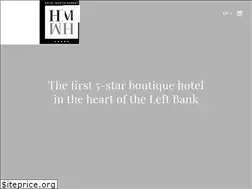 Sites similar to hotelmontalembert-paris.com