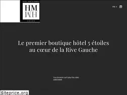 Sites similar to hotelmontalembert-paris.fr