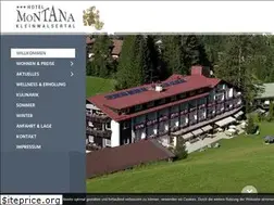Sites similar to hotelmontana.de