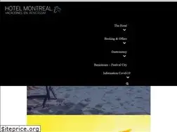 Sites similar to hotelmontreal.es