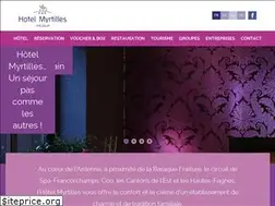 Sites similar to hotelmyrtilles.be