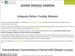 Sites similar to hotelnexusseattle.com
