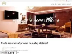 Sites similar to hotelno16.sk