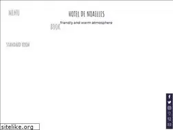 Sites similar to hotelnoailles.com