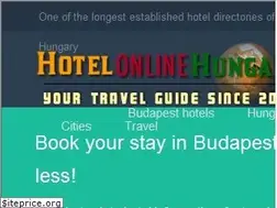 Sites similar to hotelonlinehungary.com