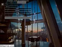 Sites similar to hotelonrivington.com