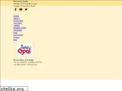 Sites similar to hotelopal.co.in