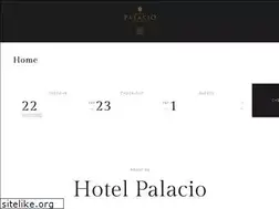 Sites similar to hotelpalacio.in