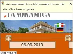 Sites similar to hotelpanoramica.com