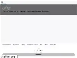 Sites similar to hotelparacasresort.com