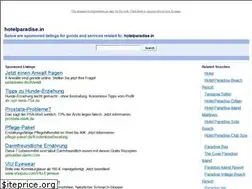 Sites similar to hotelparadise.in