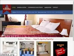 Sites similar to hotelparadiseonthenile.com