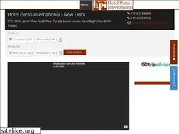Sites similar to hotelparasdelhi.in