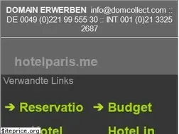 Sites similar to hotelparis.me