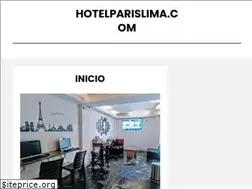 Sites similar to hotelparislima.com