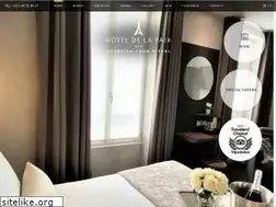 Sites similar to hotelparispaix.com