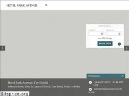 Sites similar to hotelparkavenuecochin.com