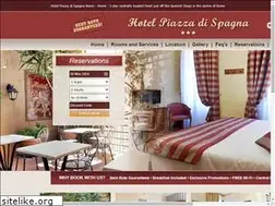 Sites similar to hotelpiazzadispagnarome.com